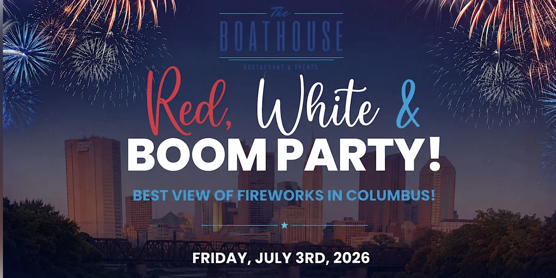Boat House Red, White and Boom Party 2026