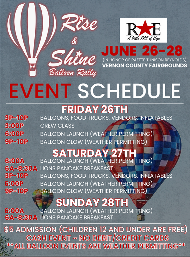 Rise & Shine Balloon Rally