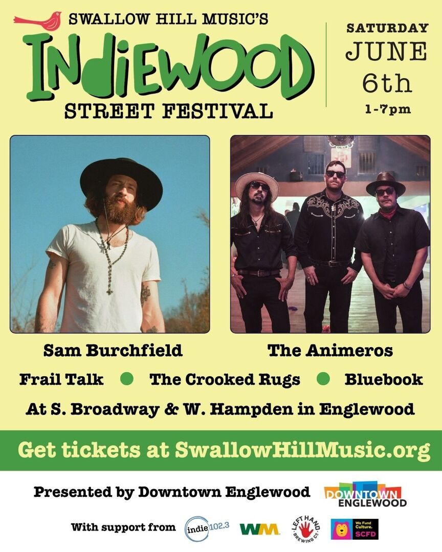 Swallow Hill Music's Indiewood Street Festival presented by Downtown Englewood