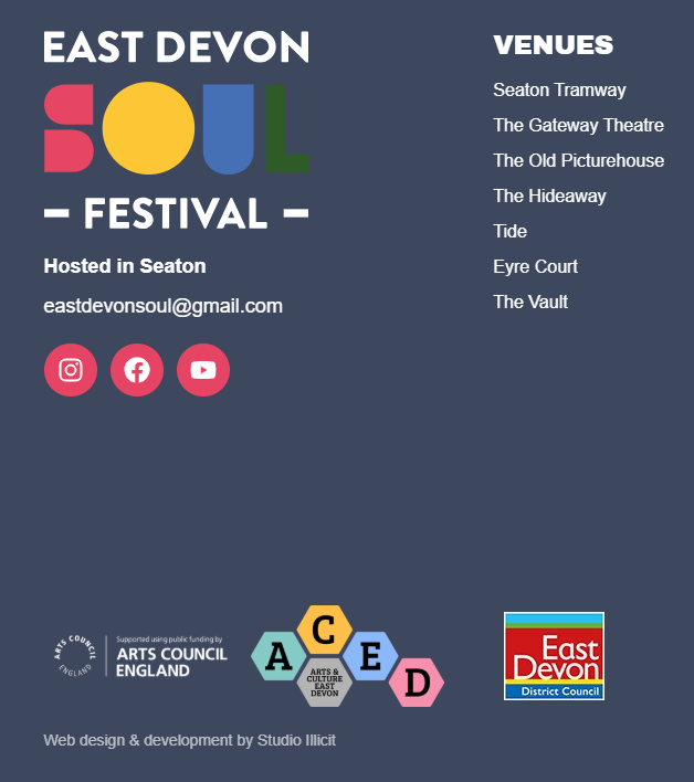 East Devon Soul Festival - East Devon Soul Festival