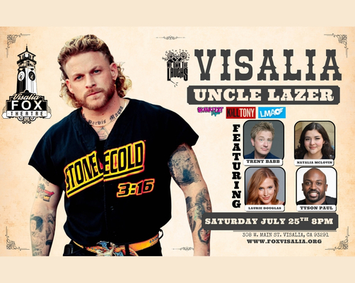 We Own The Laughs at the Visalia Fox Theatre