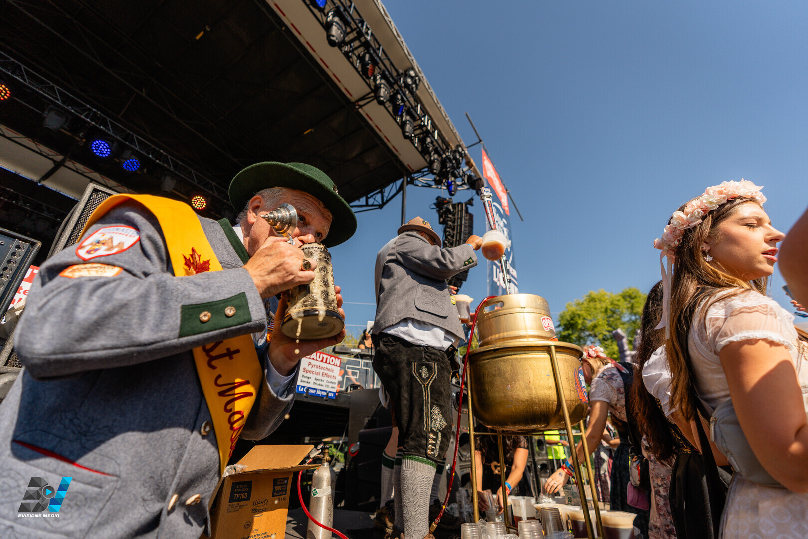 Tapping of the Golden Keg - Oktoberfest Opening Ceremony - Tapping of the Golden Keg - Oktoberfest Opening Ceremony