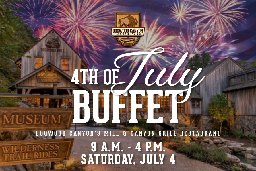 4th of July Buffet at Dogwood Canyon