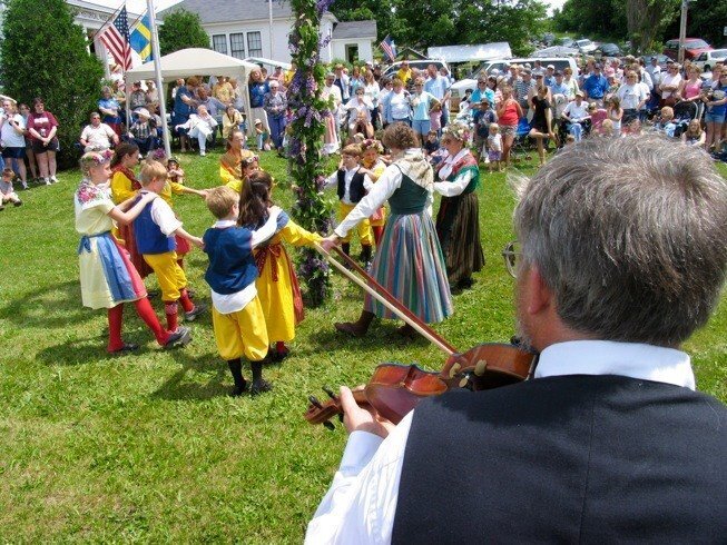 New Sweden Historical Society Glad Midsommar Festival  19, 20, 21 June 2026, New Sweden Maine