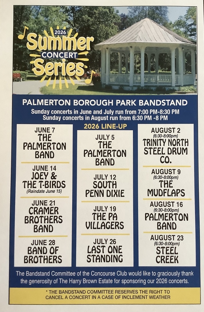 2026 Summer Concert Series