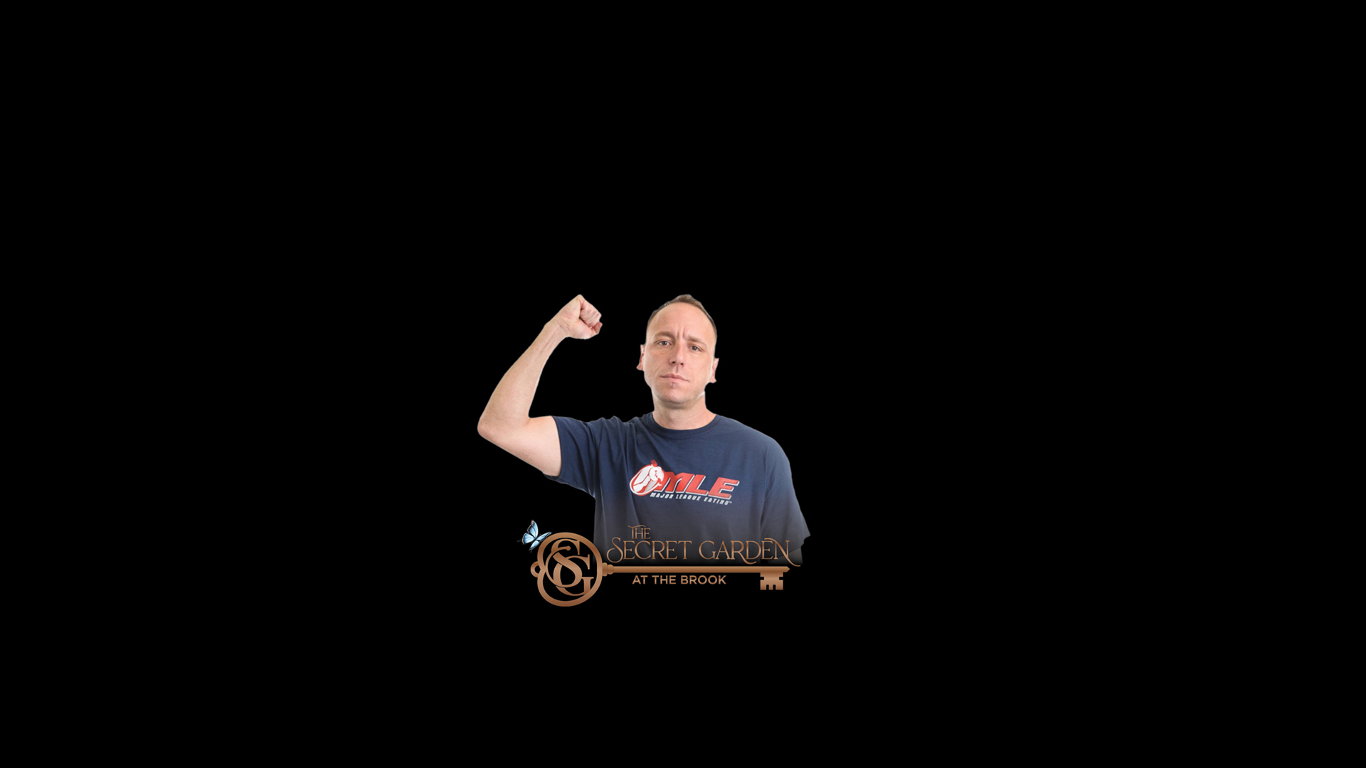 Joey Chestnut at The Brook - Saugus Wing Eating Championship