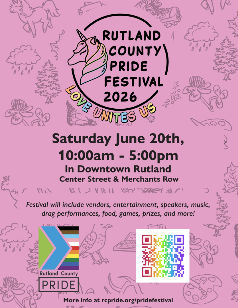2026 Rutland County Pride Festival