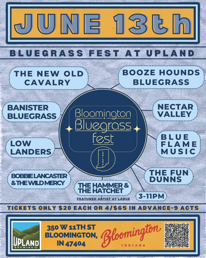 Bloomington Bluegrass Fest at Upland Brewing Co