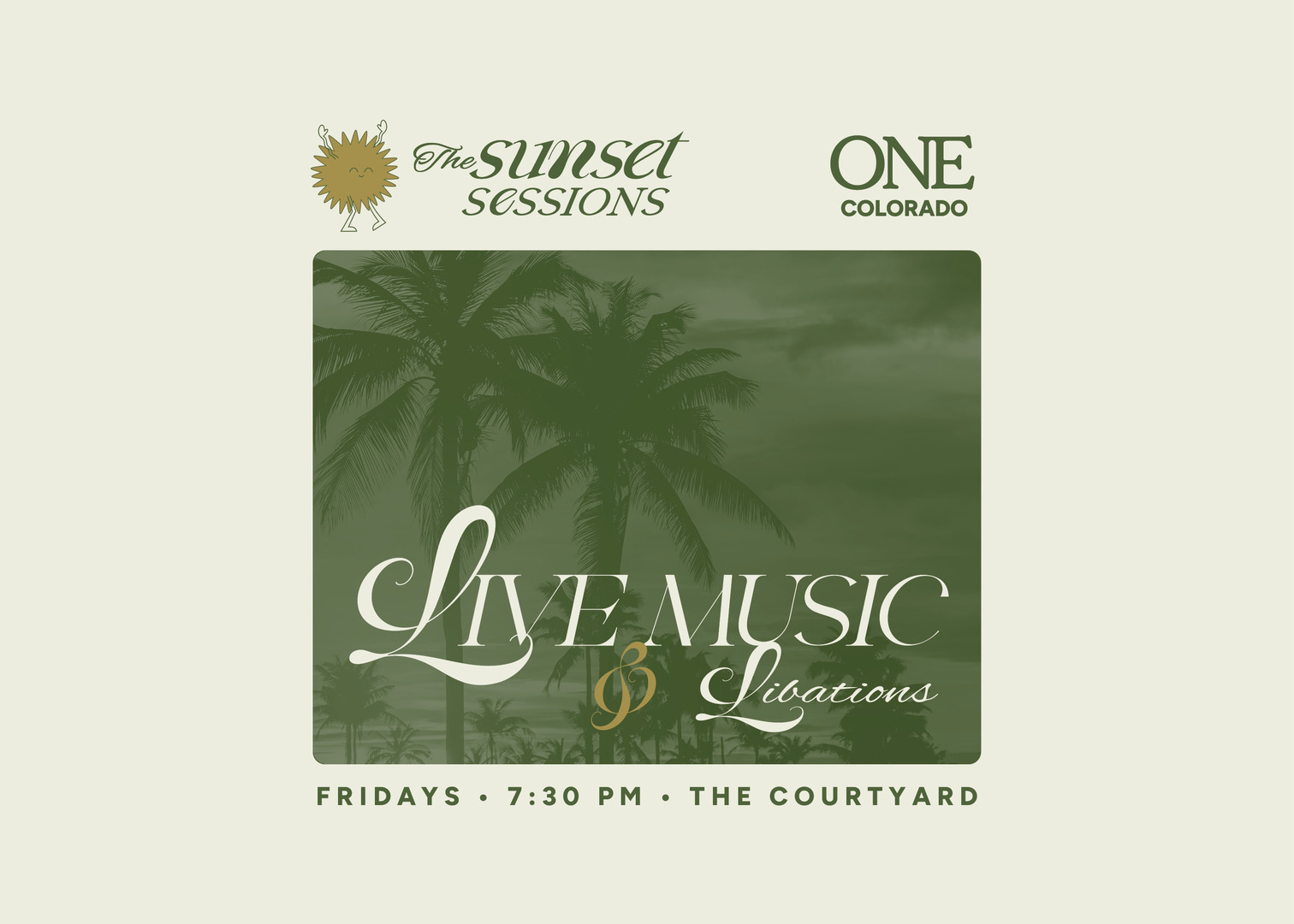 ONE COLORADO TO HOST TWO FREE ‘SUNSET SESSIONS’ CONCERTS