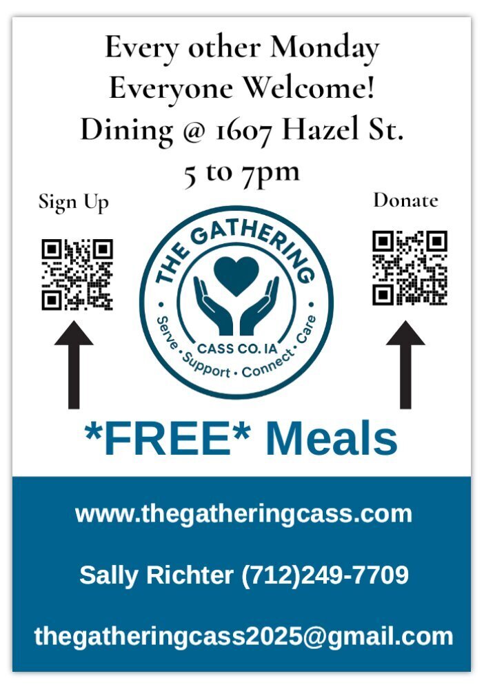 The Gathering FREE Meal June 29th 5-7pm