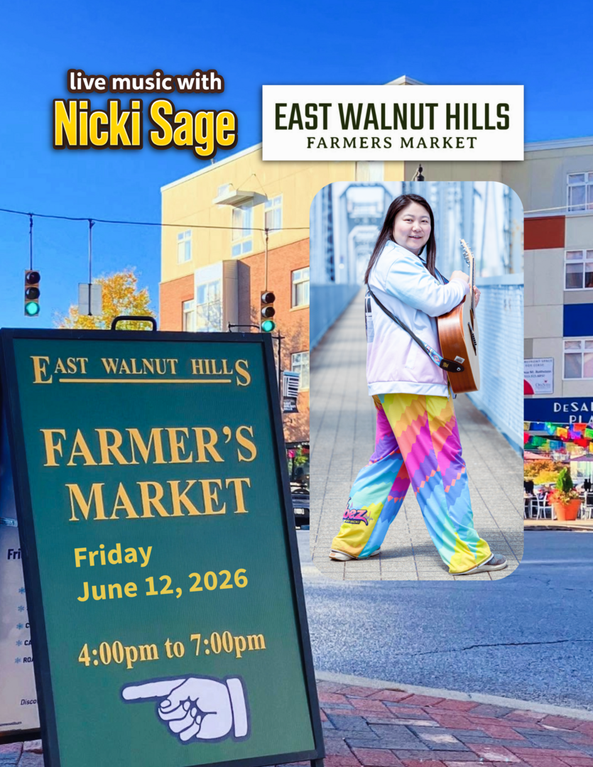 Nicki Sage at East Walnut Hills Farmer's Market - 6/12/26