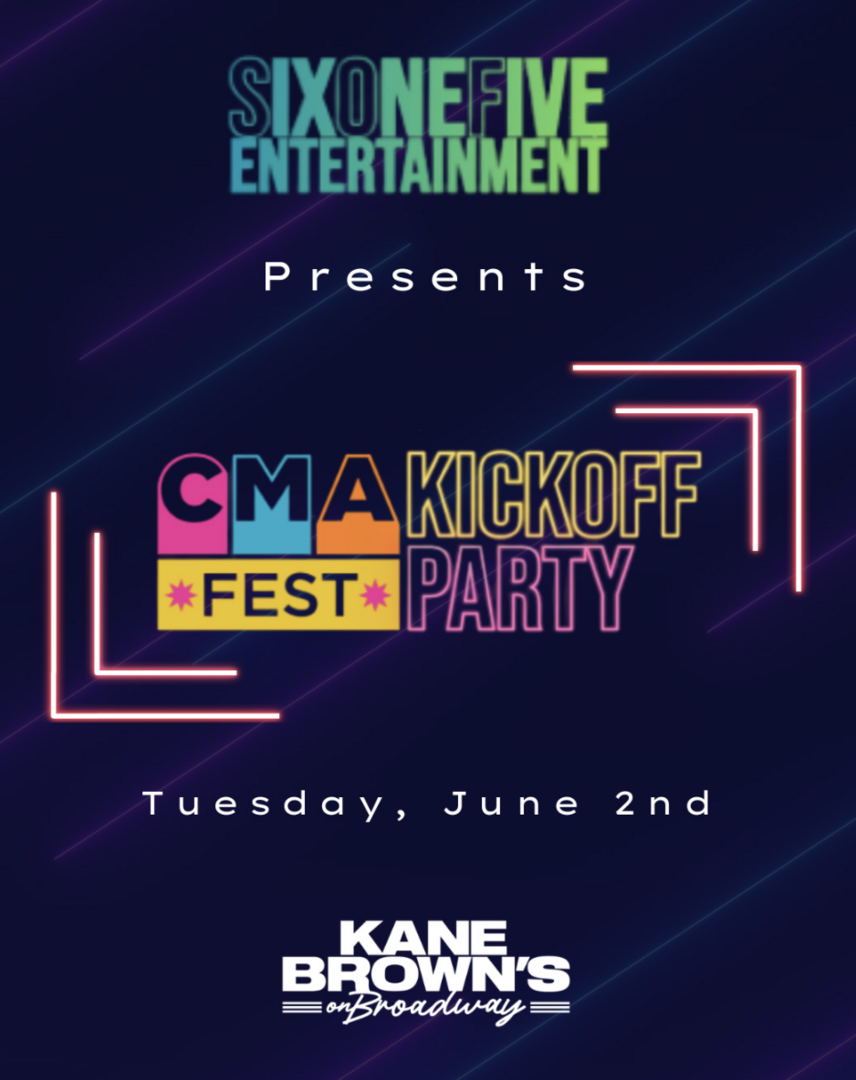 CMA Fest Kickoff Party at Kane Brown’s on Broadway