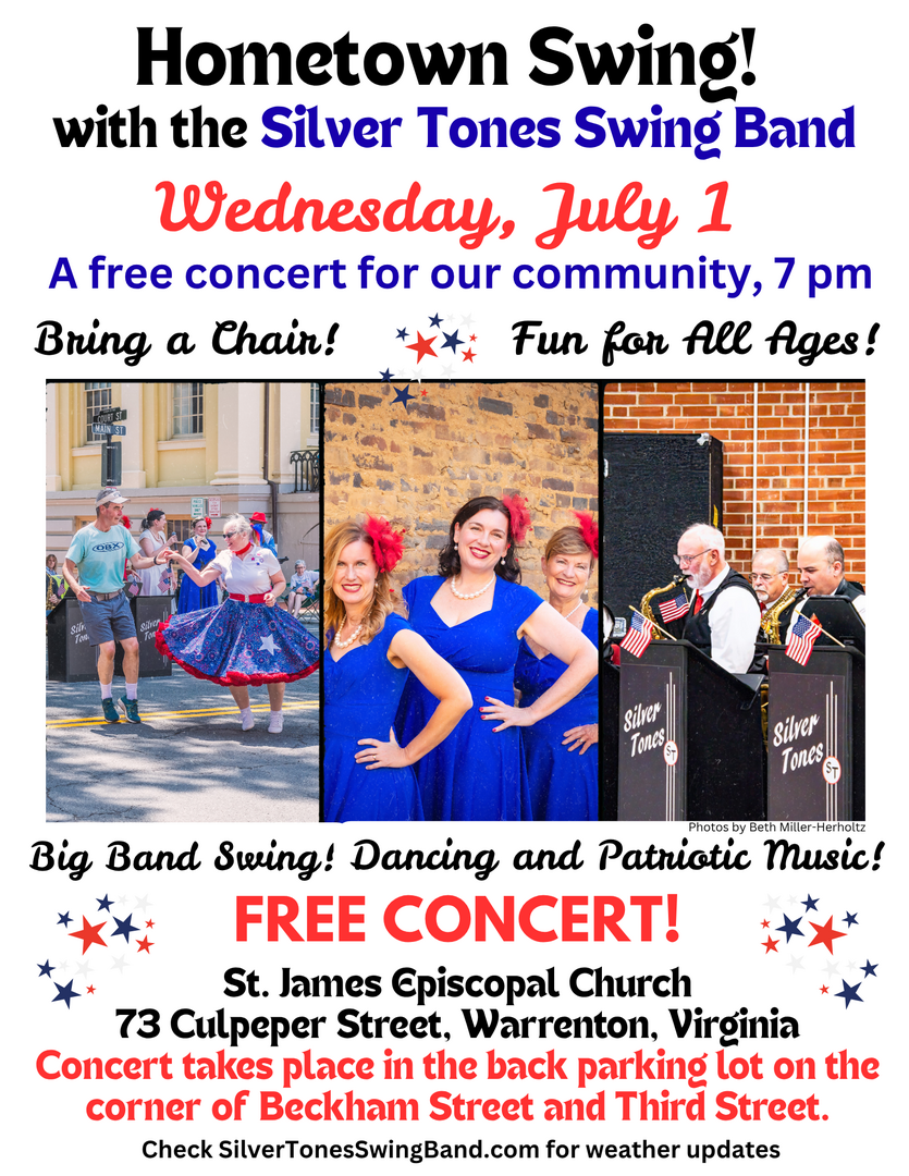 Hometown Swing! with the Silver Tones Swing Band
