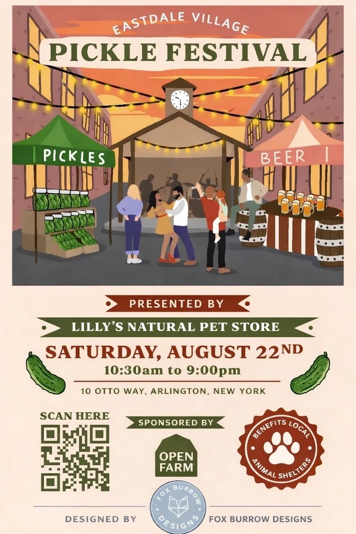 Eastdale Village Pickle Festival presented by Lilly’s Natural Pet Store