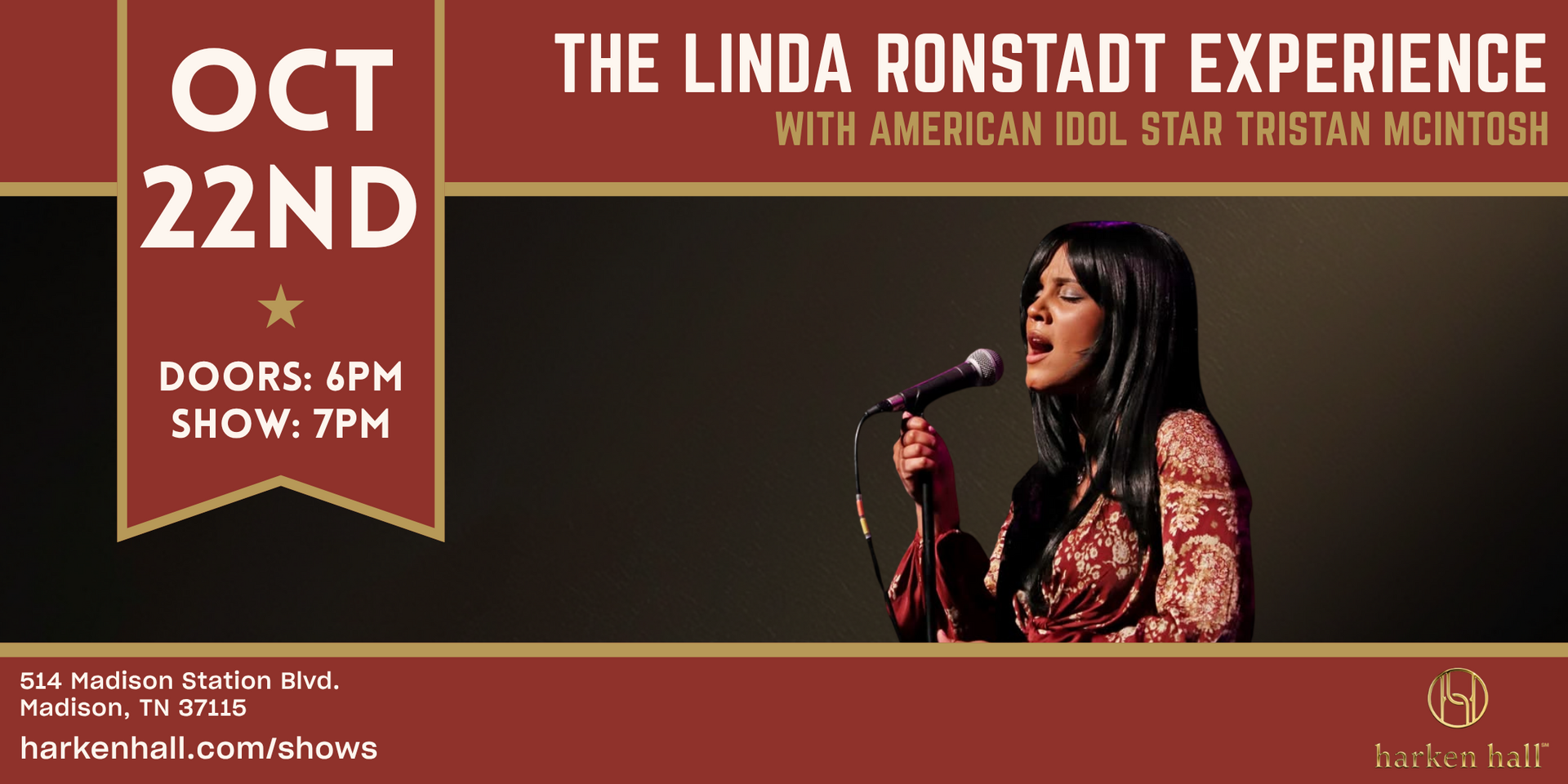 The Linda Ronstadt Experience with American Idol Star Tristan McIntosh