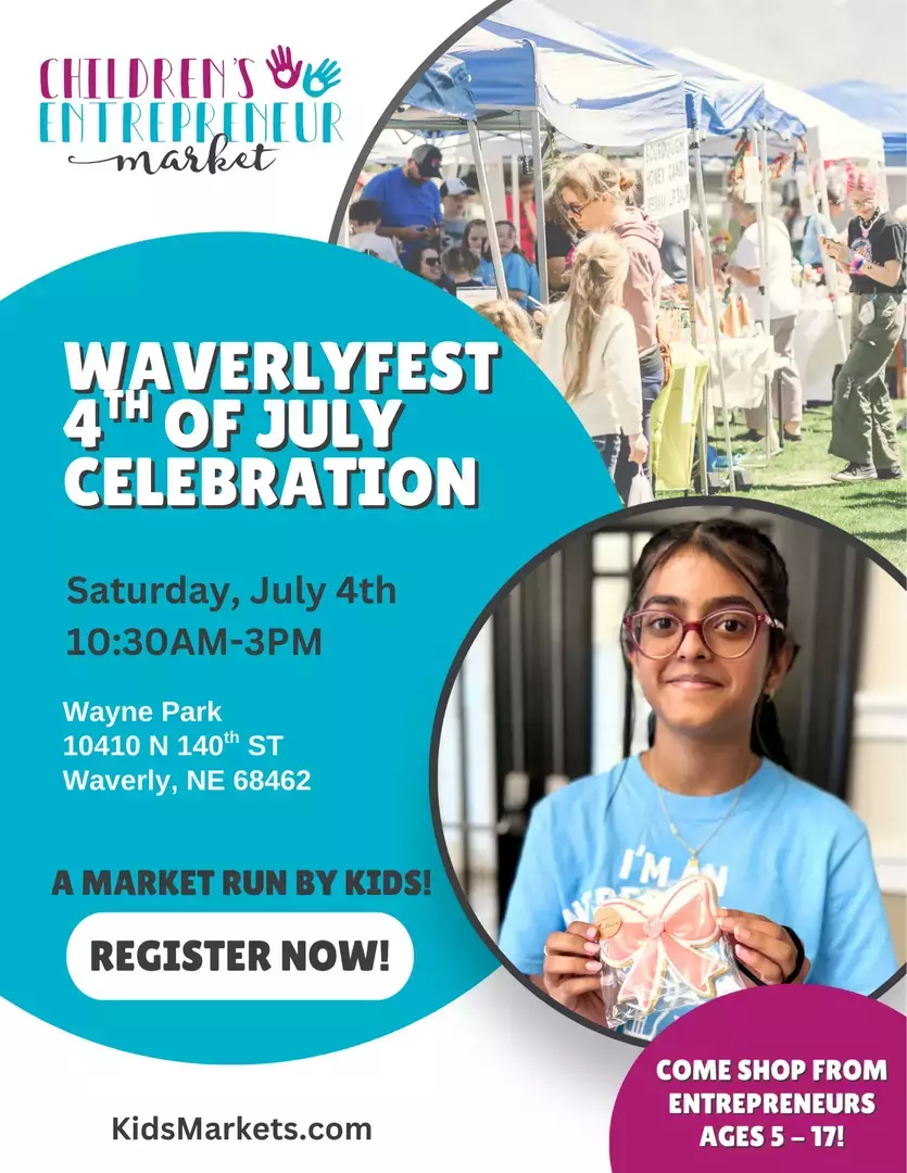 Kids Markets at Waverlyfest 4th of July Celebration