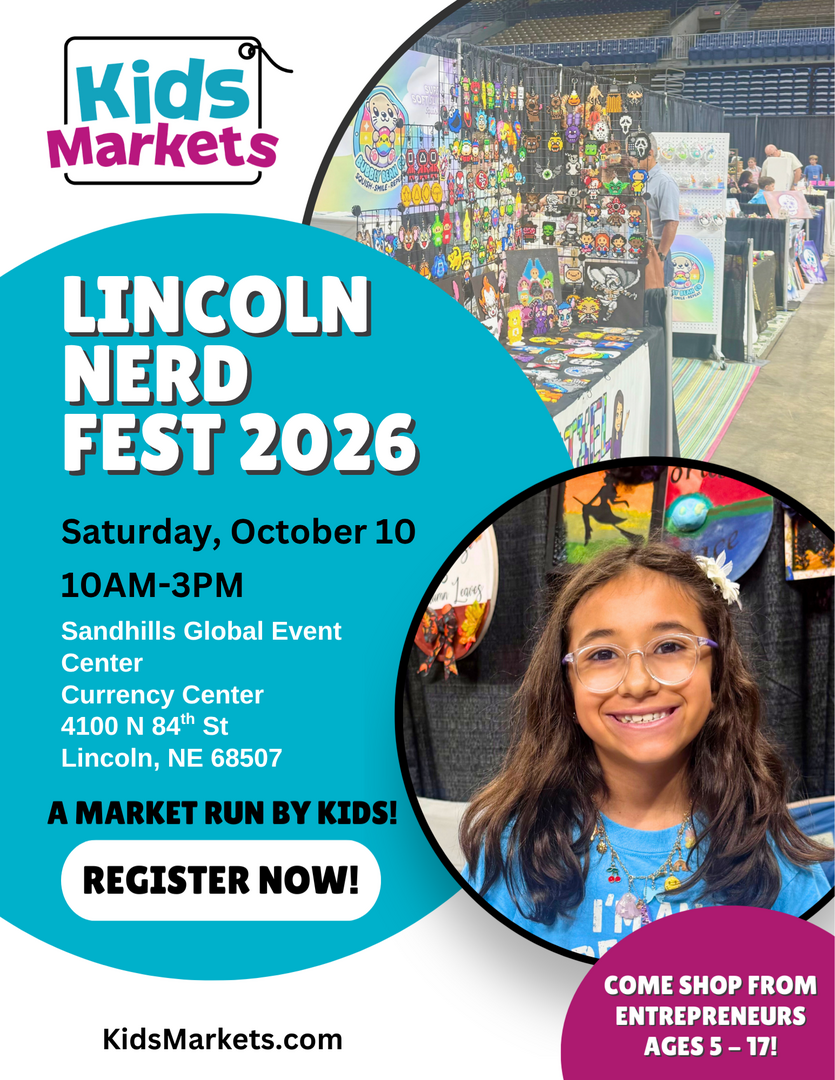 Kids Markets at Lincoln Nerd Fest 2026