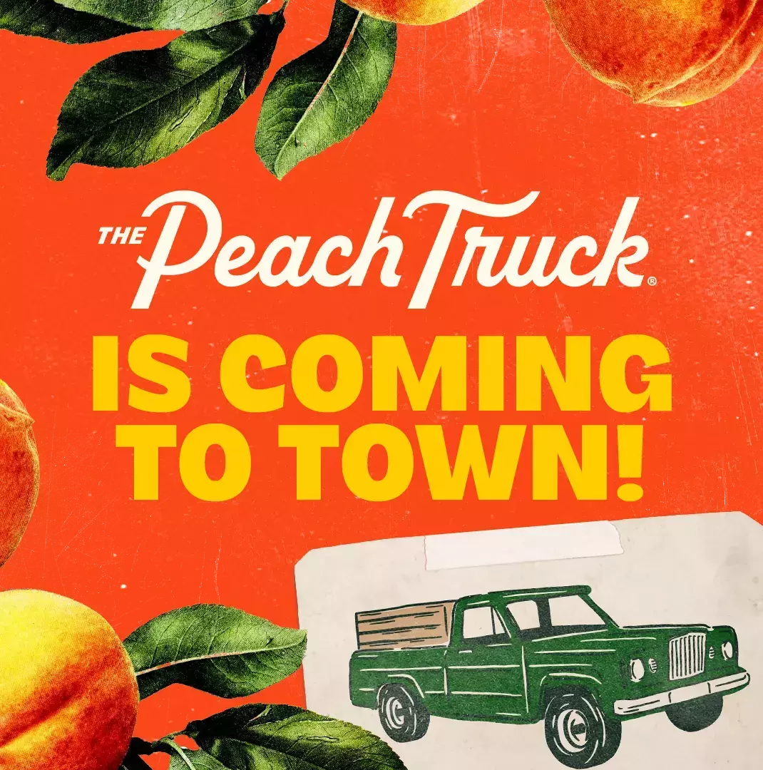 The Peach Truck at The Waterfront