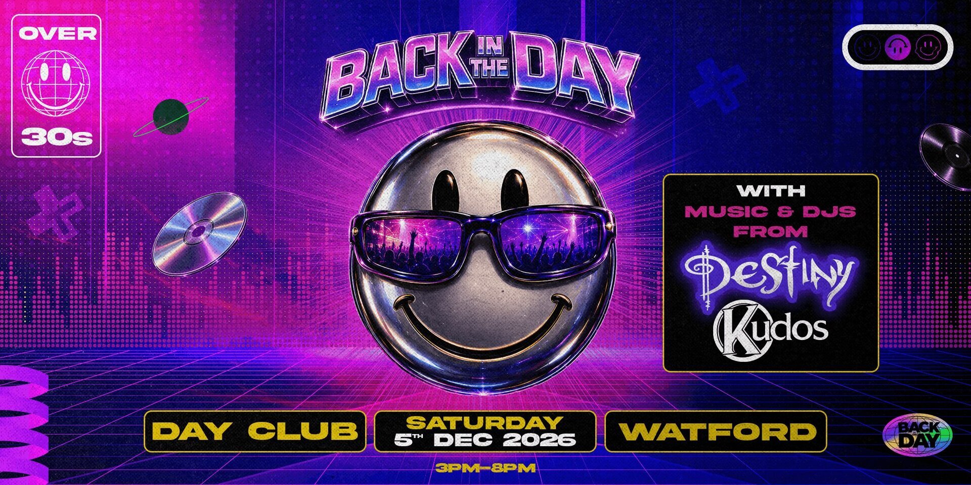 Kudos & Destiny Day Club for over 30's