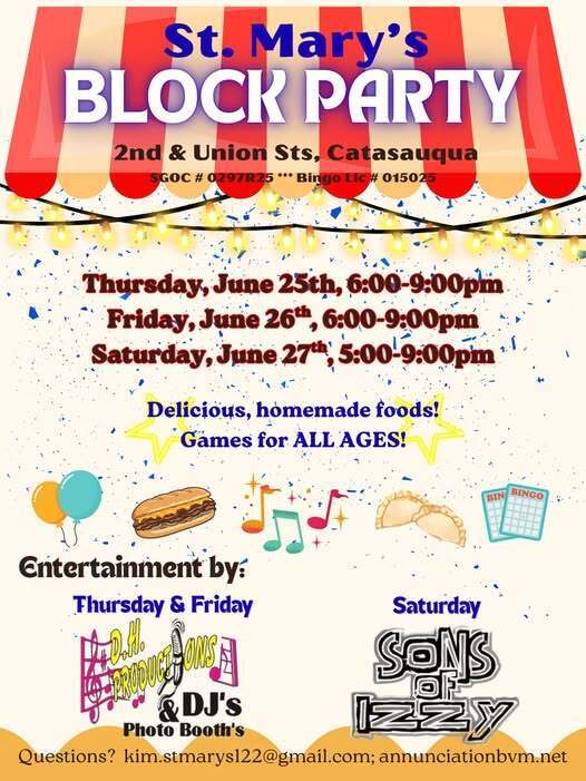 St. Mary's Block Party