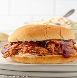 4th of July Fundraiser Smoked Pork Sandwich