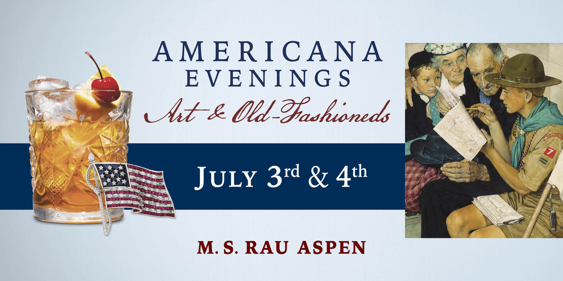 Americana Evenings: Art & Old Fashioneds