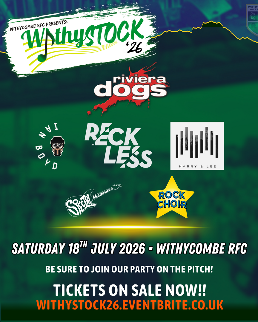 Withycombe RFC presents WithyStock '26 - Withycombe RFC presents WithyStock '26