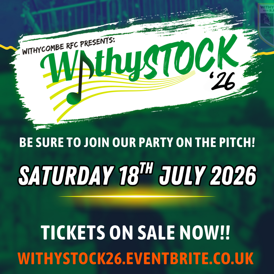 Withycombe RFC presents WithyStock '26 - Withycombe RFC presents WithyStock '26