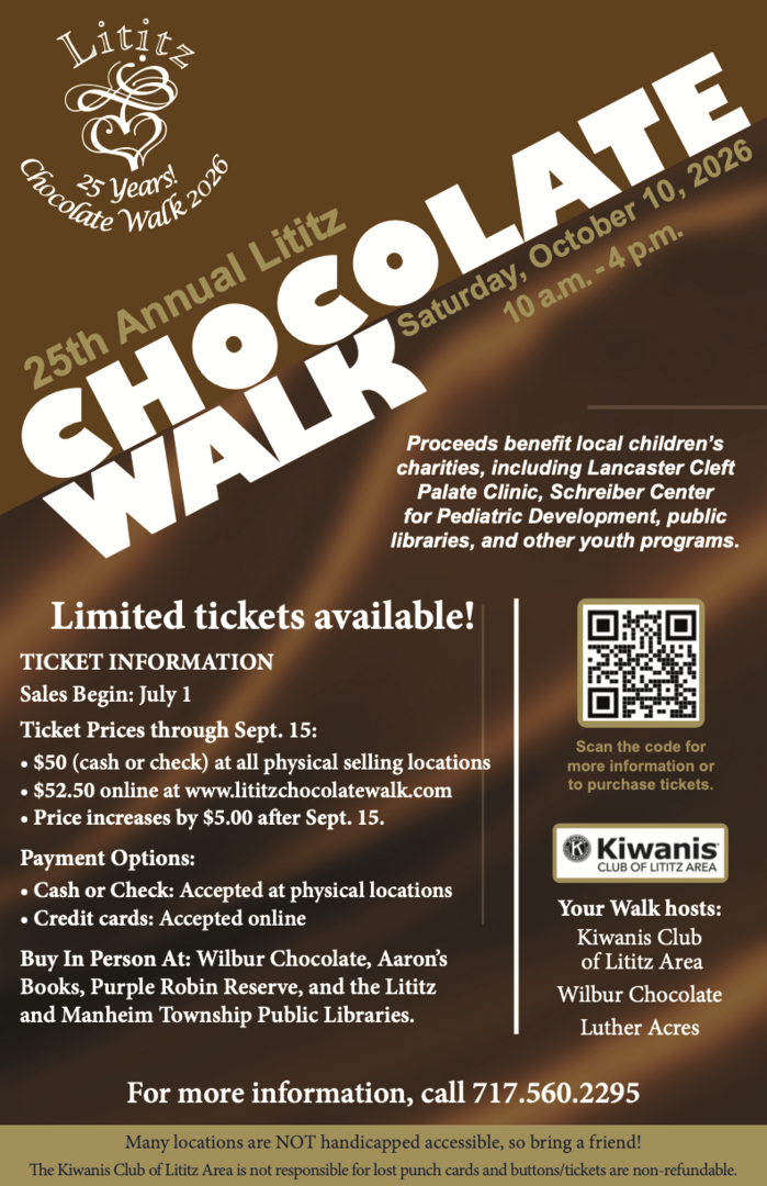 Lititz Chocolate Walk