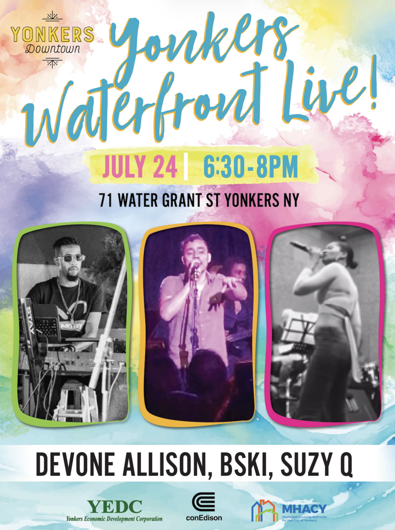 Yonkers Waterfront Live – Devone Allison, BSKi, and Suzy Q