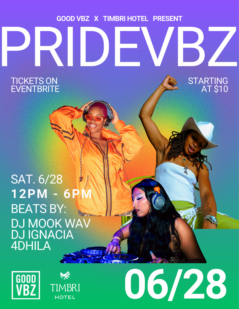 Good VBZ and The Timbri Hotel Present: Pride VBZ