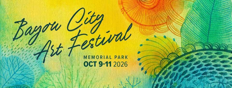 Bayou City Art Festival Memorial Park 2026