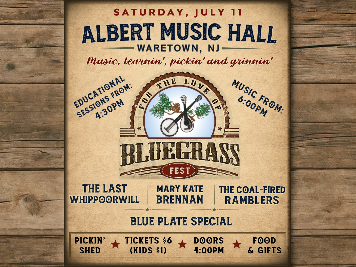 Albert Music Hall - Bluegrass Fest