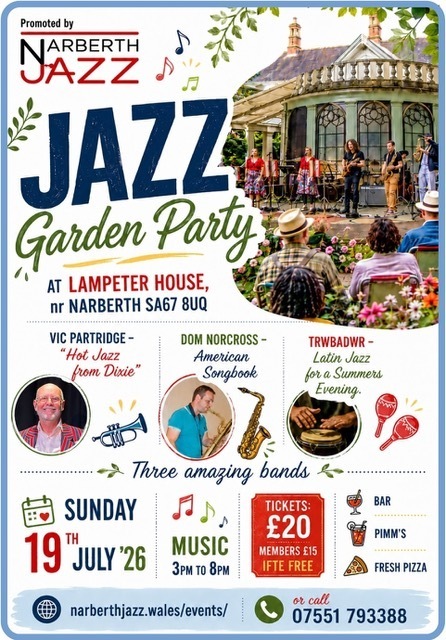 Narberth Jazz 6th Garden Party
