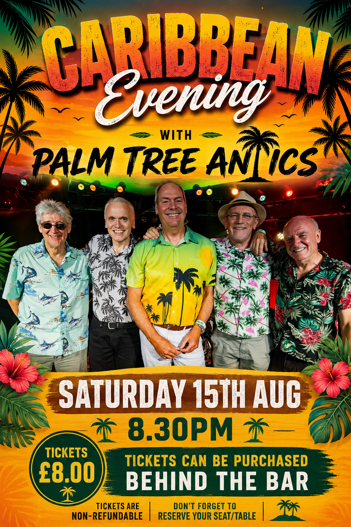 Caribbean Night with the Palm Tree Antics