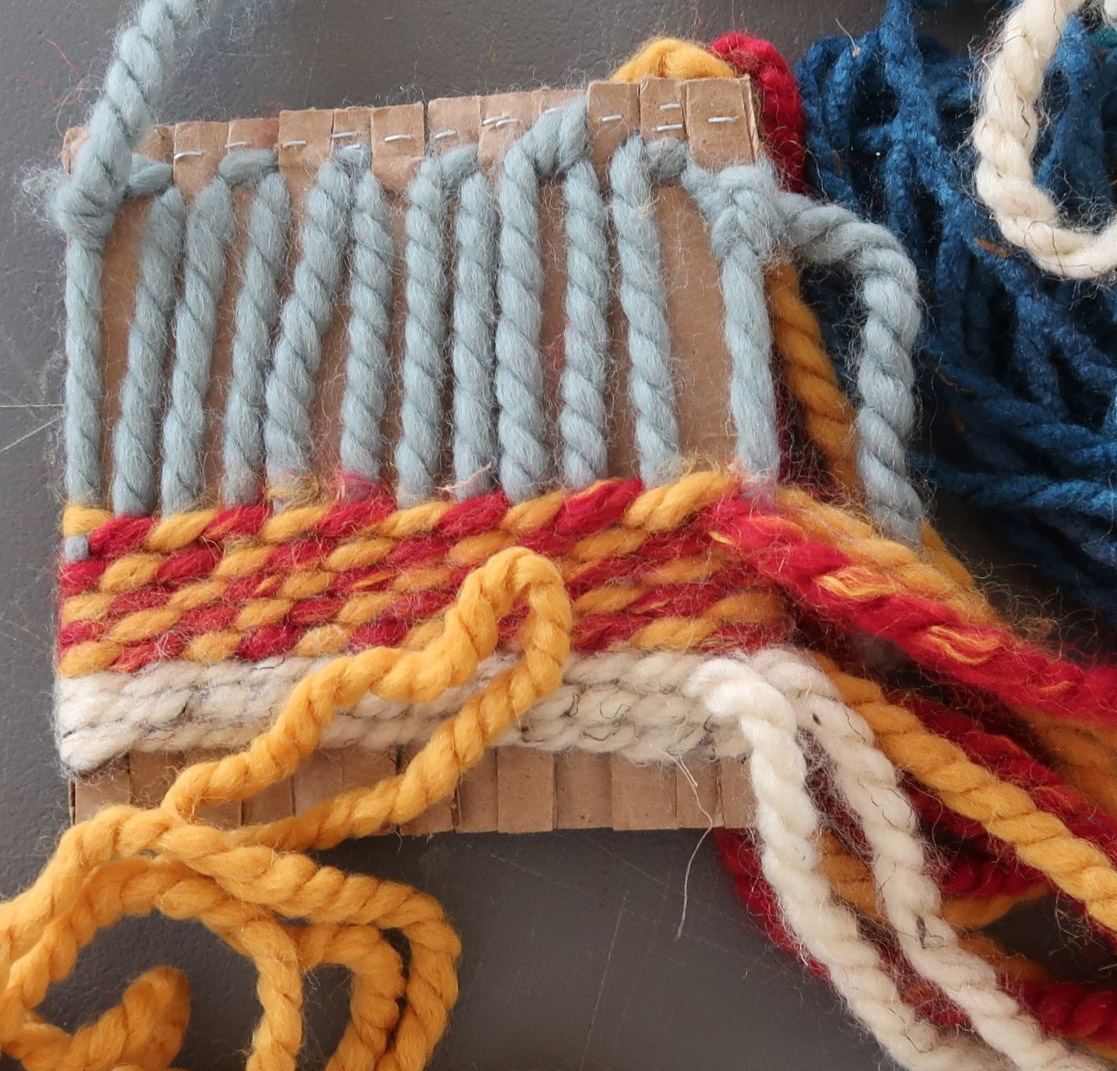 Weave a Small Coast Salish Wool Bag with Jordan Dawson - Weave a Small Coast Salish Wool Bag with Jordan Dawson