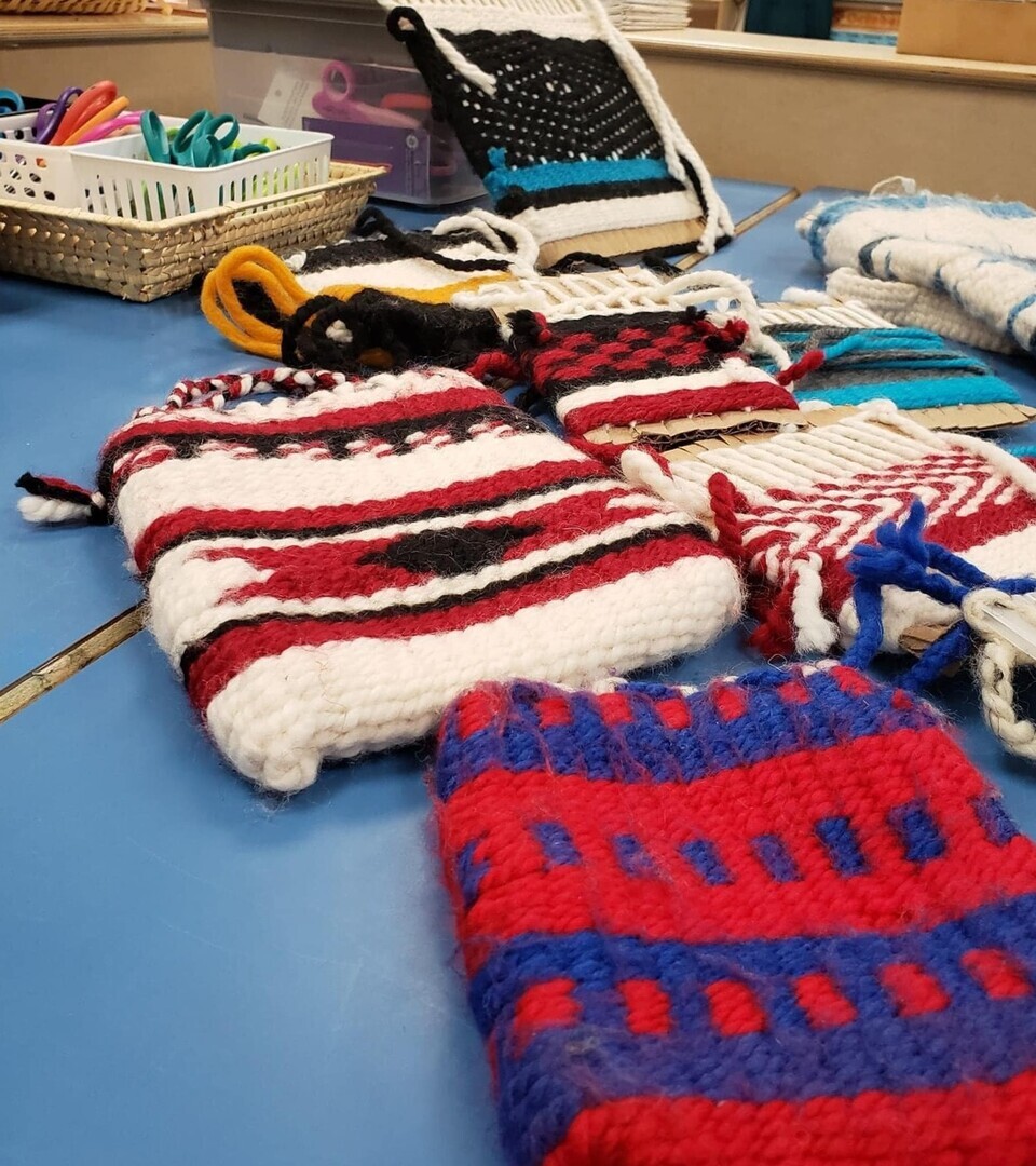 Weave a Small Coast Salish Wool Bag with Jordan Dawson - Weave a Small Coast Salish Wool Bag with Jordan Dawson