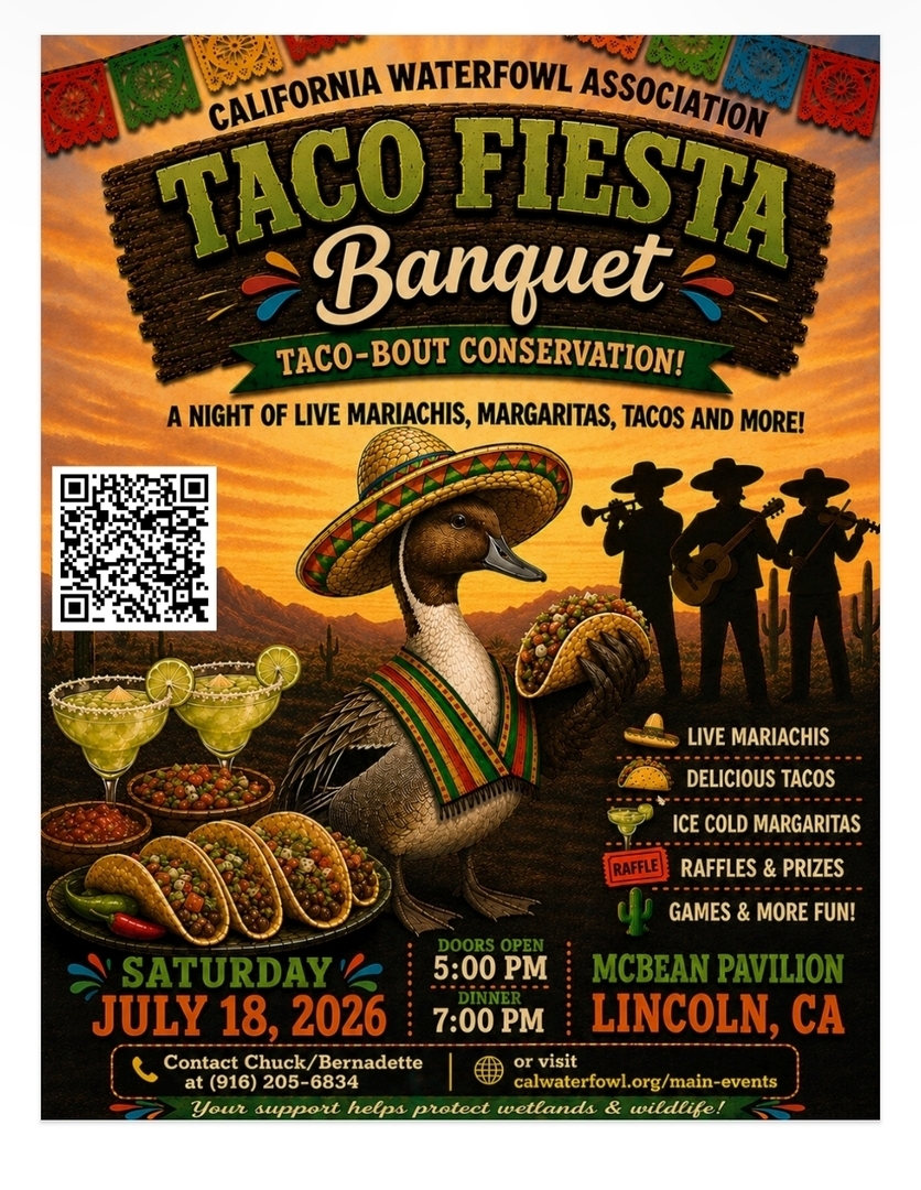 California Waterfowl Association  Taco Fest