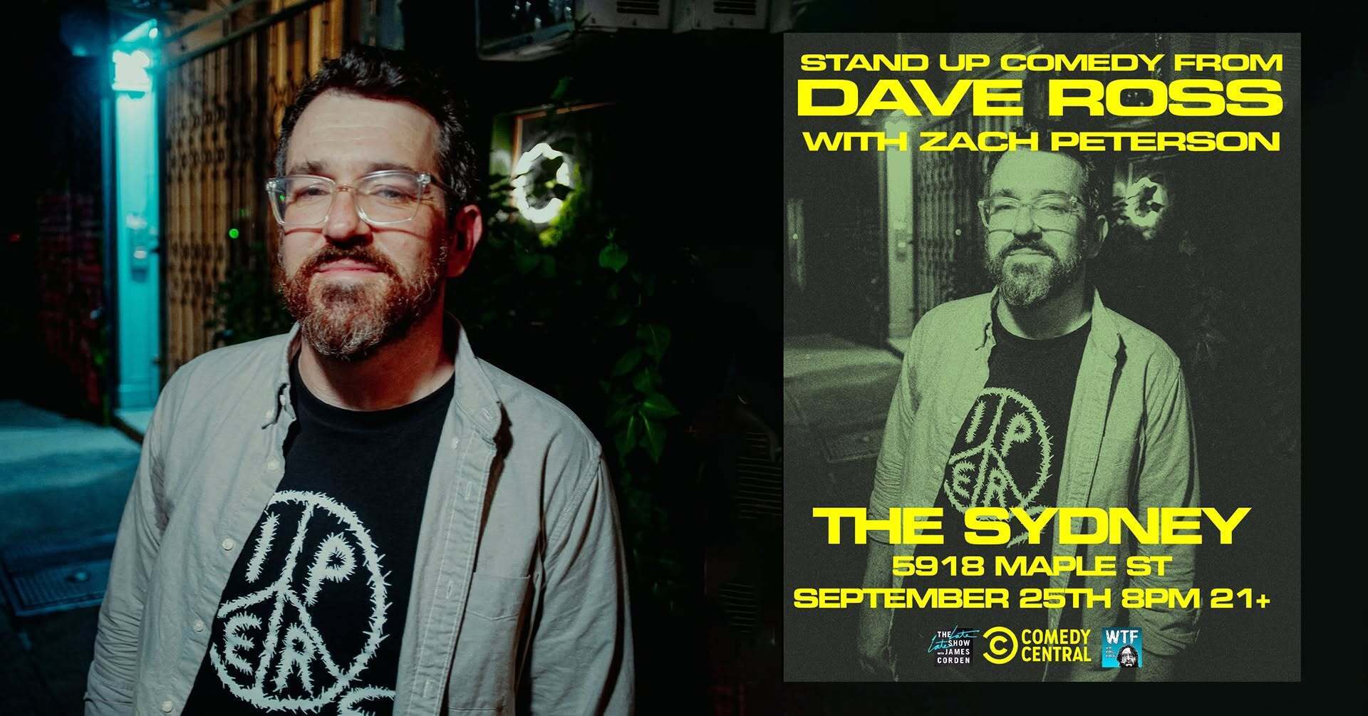 Dave Ross at The Sydney (Comedy Central, Late Late Show)