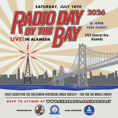 Radio Day by the Bay - LIVE IN ALAMEDA - FREE!