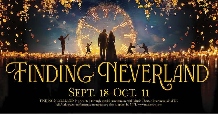 Event image for Auditions for Finding Neverland at the Gainesville Community Playhouse