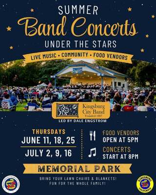 Kingsburg Summer Band Concerts Under the Stars