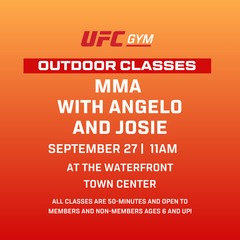 UFC Gym at The Waterfront: Outdoor MMA Class
