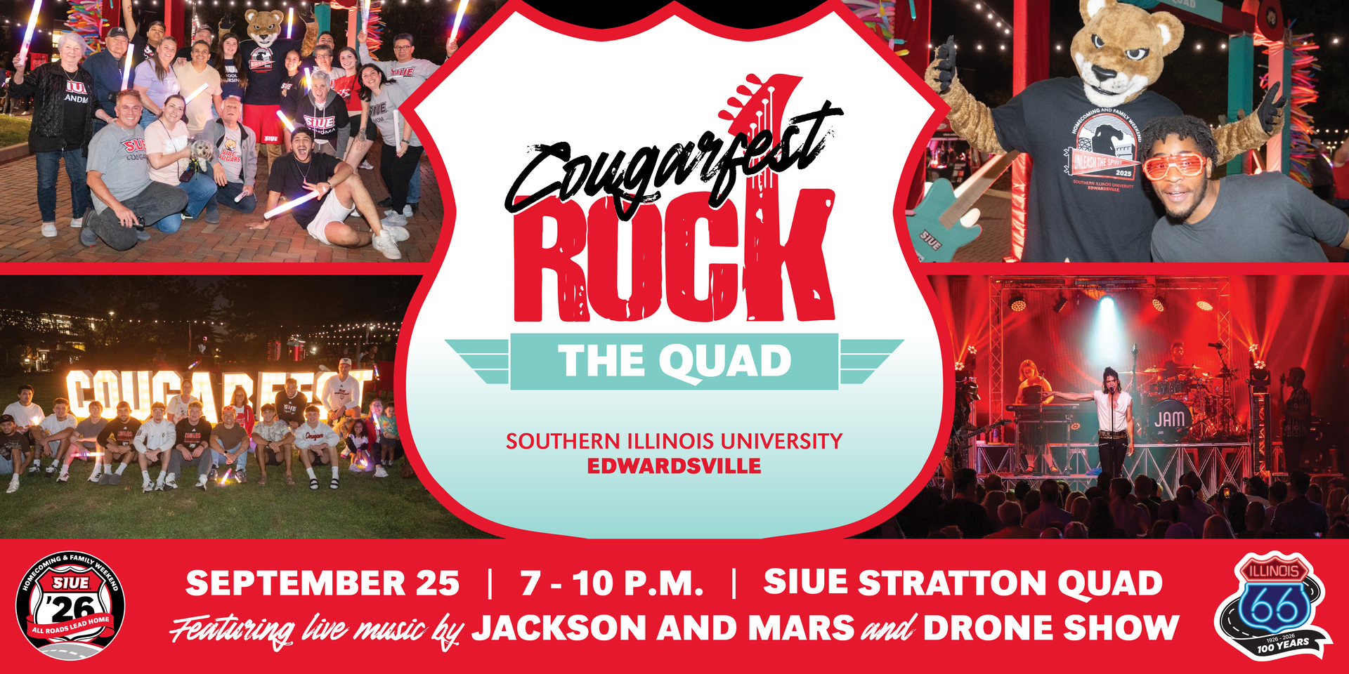 SIUE COUGARFEST - Rock the Quad!