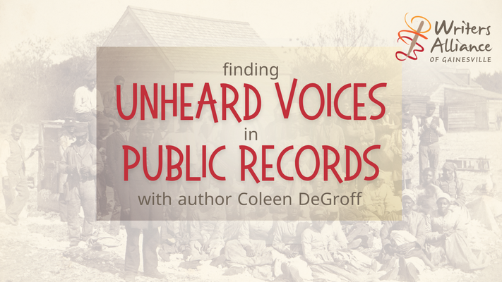 Event image for Finding Unheard Voices in Public Records and Documents