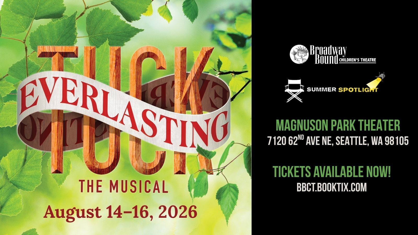 Tuck Everlasting, The Musical