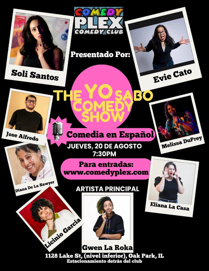 Yo Sabo Comedy Show at Comedy Plex | Oak Park, IL Stand-Up
