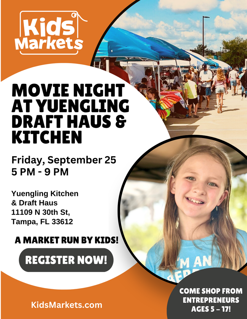 Kids Market at Yuengling Brewery's Movie Night