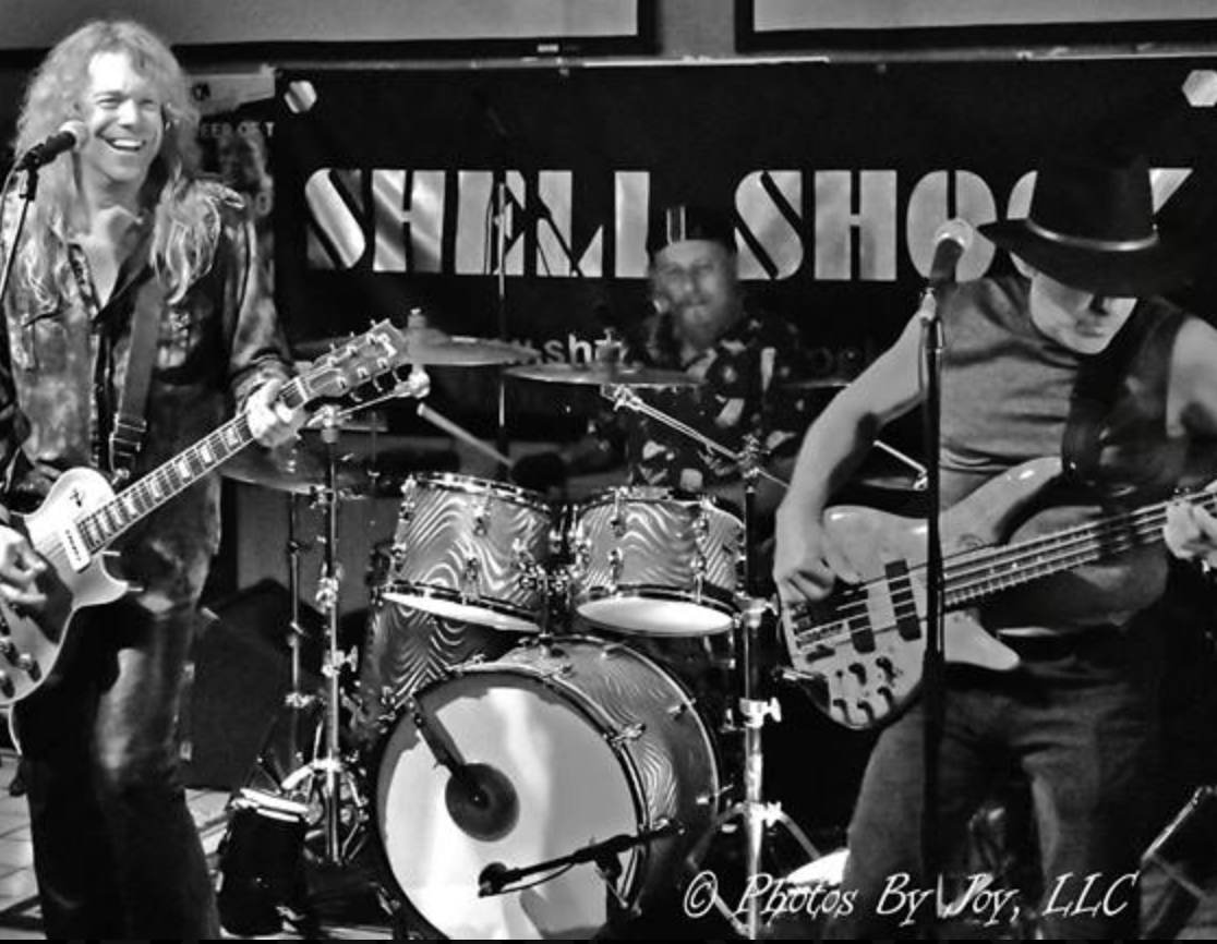 Vintage Rock dance party with Shell Shock band