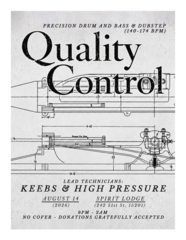 Keebs & High Pressure present Quality Control: From 140 to 174BPM